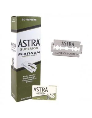 PACK LAMES ASTRA PLATINE 100 UNITÉS