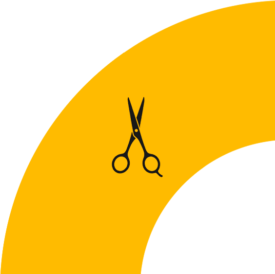 tijeras de barbero profesionales