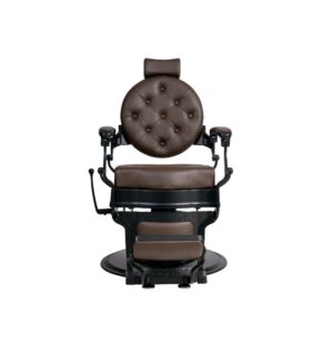 SILLÓN BARBERO BUZZ BLACK DARK BROWN