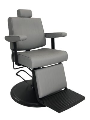 SILLON BARBERO CUT GRIS Negro Mate