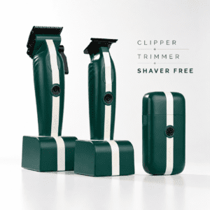 Combo COCCO Veloce Lite Verde Blanca Clipper + Trimmer + Shaver de REGALO